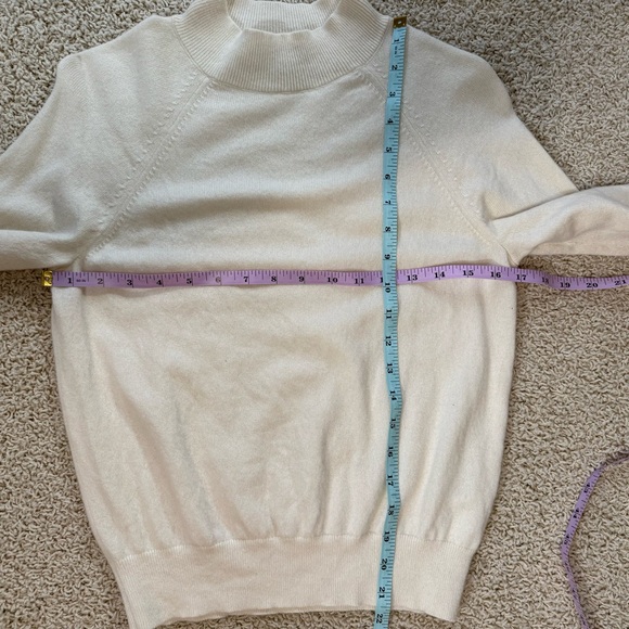 Everlane Cream Turtleneck Sweater - Picture 4 of 6